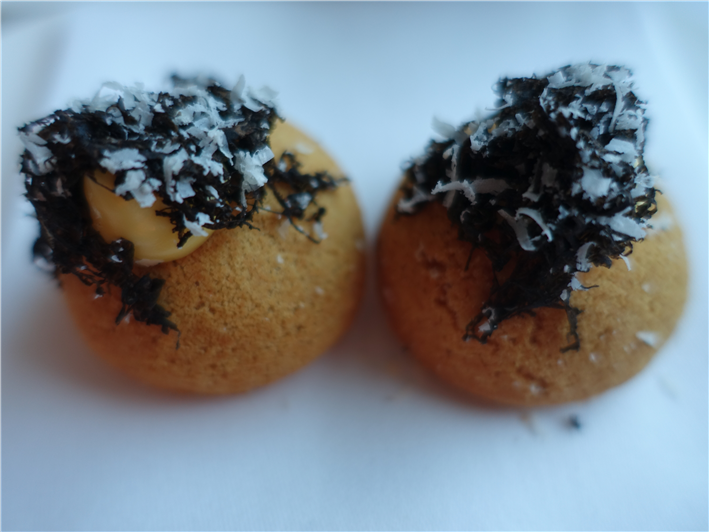 gougeres with truffles